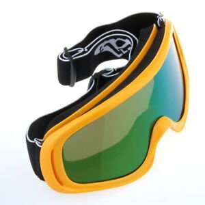 Yellow Motocross Goggles Offroad MX ATV UTV Enduro Quad Glasses Eyewear
