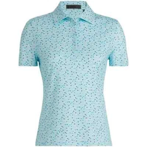 G/FORE womens Aye Papi Golf Pickleball Tennis Polo Shirt size XS Daybreak $130 - Picture 1 of 7