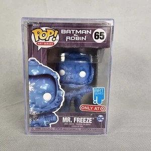 Funko Pop! Art Series Batman & Robin, Mr. Freeze 65 in Case, NEW - Picture 1 of 5