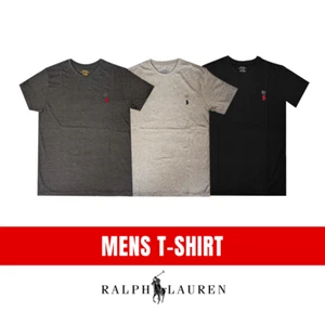 Polo Ralph Lauren Para Hombres Camiseta Cuello Redondo Manga Corta Ropa Informal Toda Temporada M-XL - Imagen 1 de 12