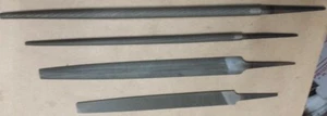 Delta File Works 12"Rnd, 10"Rnd, 10"HalfRnd, 8"Flat Files (4) NOS #110L - Picture 1 of 11