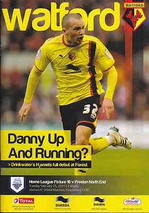 2010/11 WATFORD V PRESTON NORTH END 15-02-2011 Championship (Excellent) - Picture 1 of 1