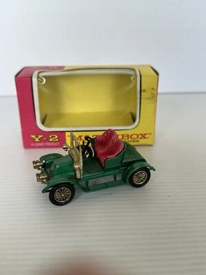 MATCHBOX MODELS OF YESTERYEAR Y-2 1911 RENAULT 2-SEATER MADE IN ENGLAND. - Image 1 of 4