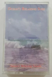 The Oceans Relaxing Surf Cassette Tape Natural Stress Reliever 1991 Silver Bells - Picture 1 of 3