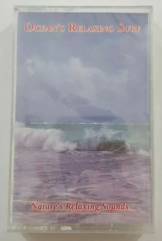 The Oceans Relaxing Surf Cassette Tape Natural Stress Reliever 1991 Silver Bells - Image 1 of 3