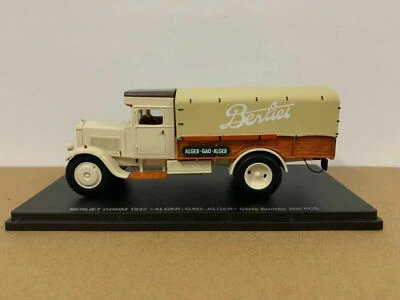 Carro modelo Perfex 907 - Berliet Gdhm 1932 Argel Gao Argel escala 1/43 resina - Imagem 1 de 4