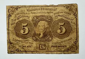 5 Cent Fractional Currency, Fr. 1230 - Picture 1 of 2