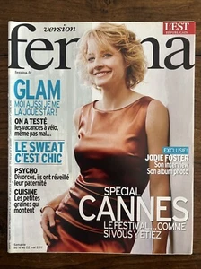 Version FEMINA #476 Mai 2011 - Jodie FOSTER Spécial FESTIVAL CANNES - Mode GLAM - Imagen 1 de 3