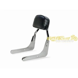 Chrome Low Spaan Backrest for Hyosung Aquila New Mirage/GV250DR from 2018 - Picture 1 of 1