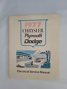 1977 Chrysler Electrical Service Manual Plymouth Dodge 65M977 - Picture 1 of 8