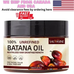 100% Natural Batana Oil For Hair Growth Healthier Thicker Fuller Anti Hair Loss - Picture 1 of 24
