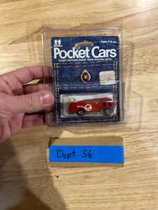 Vintage Tomy Pocket Cars Chemical Fire Truck Engine Squirt - Picture 1 of 7
