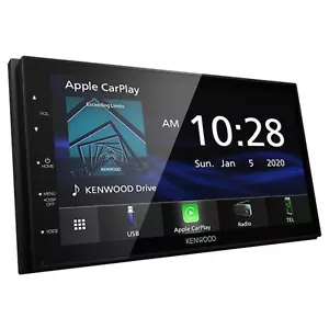 Kenwood 6.8" Shallow Chassis Multimedia Receiver CarPlay/Android Auto DMX4707S - Picture 1 of 7