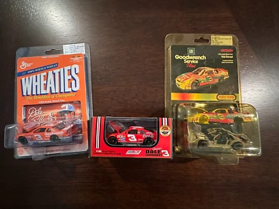 Lote de 3 Dale Earnhardt Sr #3 Wheaties Coca Cola Peter Max escala 1:64 fundido a presión Foto 1 de 4