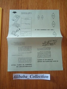 PUB PAPIER RENAULT AUTOMOBILE ASSURANCE régie - Picture 1 of 4
