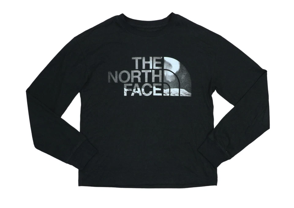 Camiseta para mujer The North Face con logotipo gráfico frontal calce relajado manga larga nueva con etiquetas Foto 1 de 1