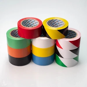 Cinta de marcado de piso de PVC de alta resistencia | Cinta de marcado de seguridad de vinilo premium | 33 m - Imagen 1 de 19