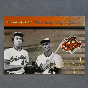 Cal Ripken Jr. 1997 Donruss "The Only Way I Know" Baltimore Orioles #d/5000 - Picture 1 of 2