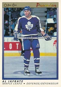 1990-91 O-Pee-Chee Premier #48 AL IAFRATE - Toronto Maple Leafs - Bild 1 von 1