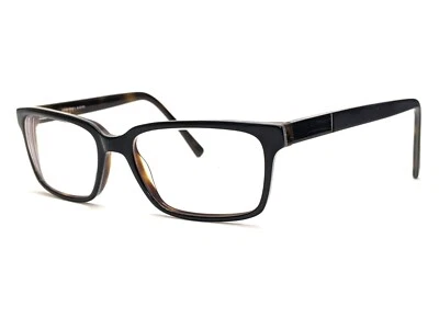 Monturas de gafas Geoffrey Beene G518 BLK B:35: negro y marrón tortuga 55-17-145 Foto 1 de 4