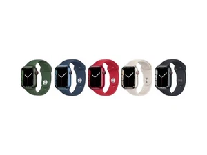 Apple Watch Series 7 41 mm / 45 mm GPS WiFi + cellulare LTE - buono - Foto 1 di 6