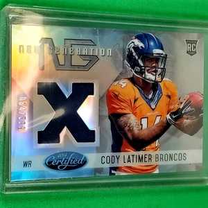 Cody Latimer 2014 zertifiziert Rookie Trikot der neuen Generation NG-CL Broncos 64/599 - Bild 1 von 7