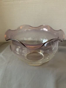 Lenox Floral Spirit 7" Amethyst Kristall Schale - Bild 1 von 5