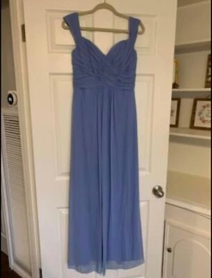 Dessy Collection Vivian Diamond Periwinkle Gown (size 8) - Image 1 of 4