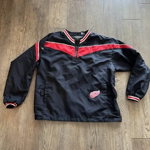 Chaqueta de Colección Rival Detroit Red Wings NHL 1/4 CREMALLERA Pullover Forrada Para Hombre’s M - Imagen 1 de 5