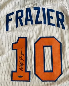 Walt Frazier Signed Knicks Jersey With COA (3003000) - Picture 1 of 4