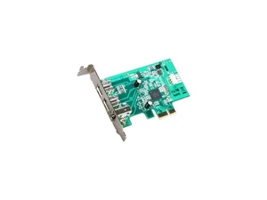 StarTech.com PEX1394B3LP 3 Port 2b 1a Low Profile 1394 PCI Express FireWire Card - Picture 1 of 5
