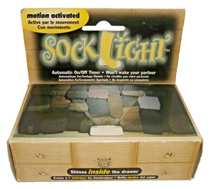 NIB Sock Light Motion Activated Shines inside the Drawers - Picture 1 of 2