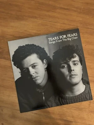 1985 Tears For Fears Songs From The Big Chair Vinyl Record LP - Image 1 of 4