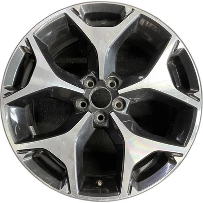 Llanta negra Subaru 18x7 Forester OEM stock de fábrica 2014-2016 Foto 1 de 4