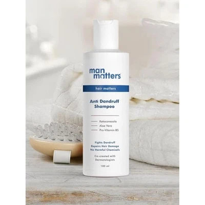 Man Matters 2% Keto conazole Anti Dandruff Shampoo-100 ml - Image 1 of 4