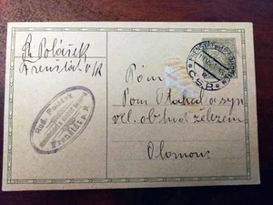 LOT Tschechoslowakei 1928/31/33 - Postkarten, Ganzsachen   u.a. nach Leipzig - Bild 1 von 6