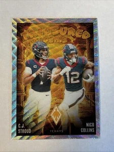2024 Panini Phoenix C.J. Stroud/Nico Collins Treasured Tandem Wave #TT-HOU SP🔥 - Foto 1 di 2
