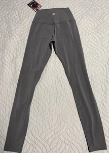 Born Primitive hoch geschnittene graue Leggings volle Länge Größe Large - Bild 1 von 4