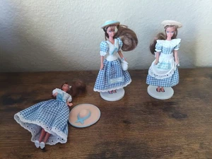 1997 Little Debbie Barbie Puppe Figur Set Vintage Mattel Miniatur Mini Puppen - Bild 1 von 4