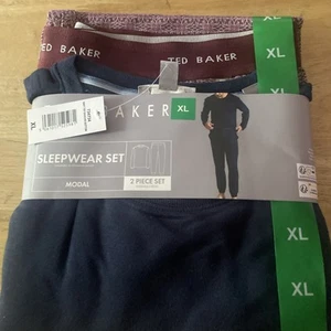 Ted Baker Mens XL Sleepwear Set Modal - Picture 1 of 6
