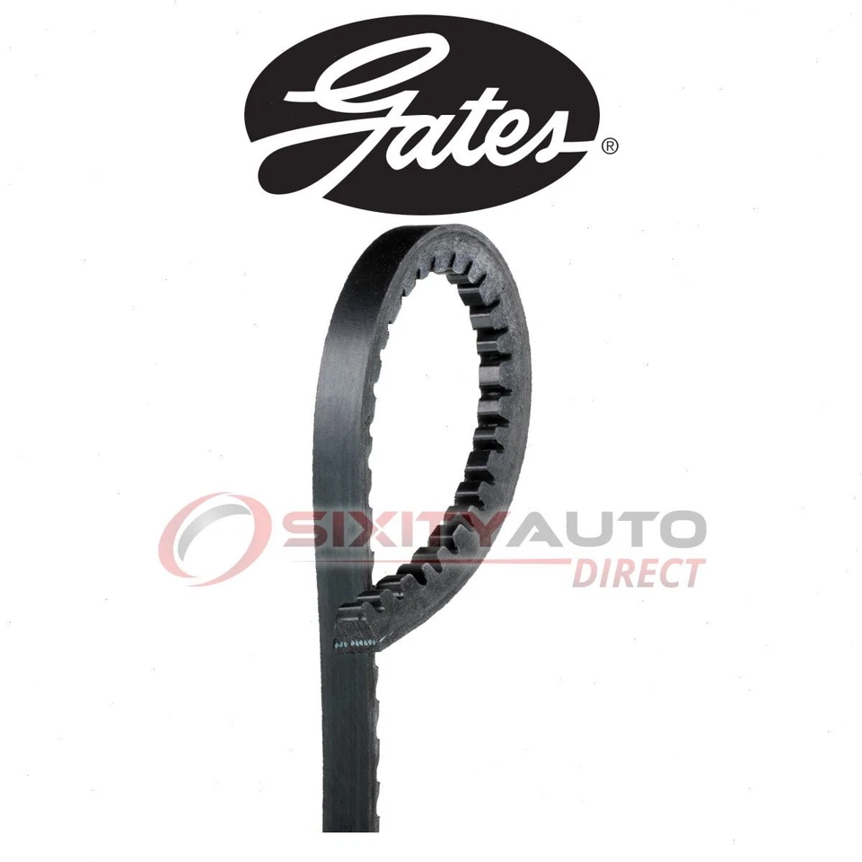 Gates Generator Water Pump Drive Belt for 1950-1952 Mercury Mercury 4.2L V8 sz - Image 1 of 4