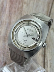 Vintage Citizen Seven 7 Men’s Automatic Watch 21J 38mm Day / Date WORKING 1970s - Picture 1 of 12