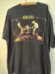 Vintage T-Shirt Nirvana 1996 From The Muddy Banks Of The Wishkah. L Great Fade - Bild 1 von 7