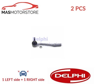 TRACK ROD END RACK END PAIR FRONT OUTER DELPHI TA3426 2PCS I NEW OE REPLACEMENT - Image 1 of 4