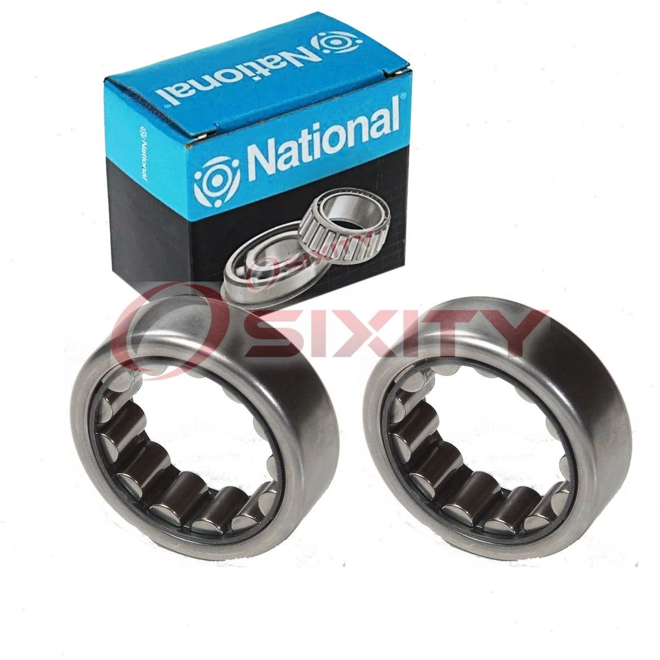 2 pc National Rear Wheel Bearings for 1975-1978 GMC P15 Axle Drivetrain ik - Image 1 of 4