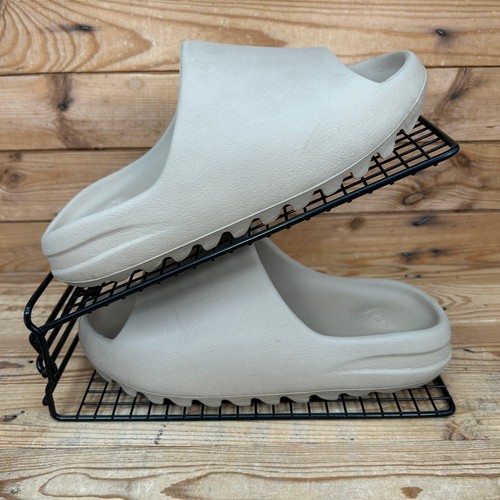Sandali Yeezy donna taglia UK 7 Yeezy Slide beige pura slip on slide schiuma Adidas