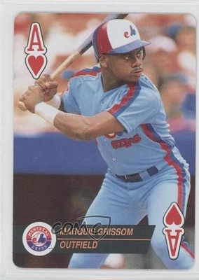 1993 Bicycle Baseball Aces Playing Cards Box Set Marquis Grissom #AH - Image 1 of 2