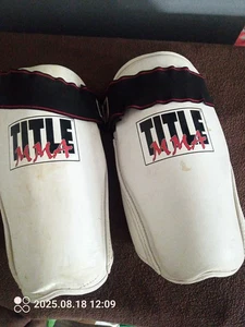 Title MMA Shin Guards 12 In Long - Picture 1 of 6
