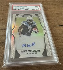 Mike Williams autograph Rookie Card Graded