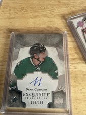 2017-18 Denis Gurianov Upper Deck Exquisite Rookie Signatures Auto RC /199